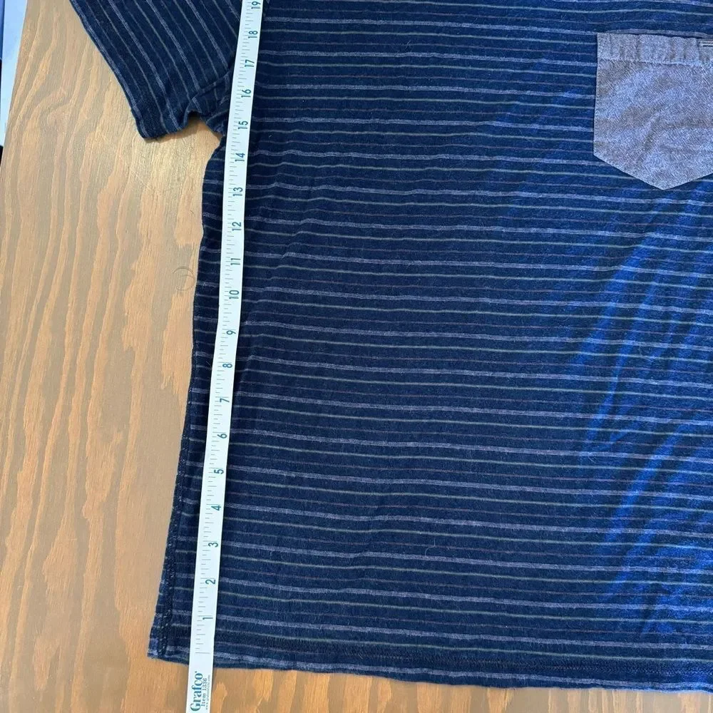 Men’s Tregene Stripe T-Shirt with Contrast Pocket